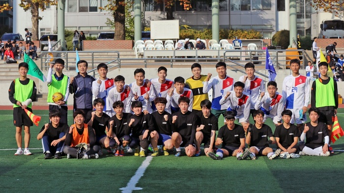 우송대학교 학군단 체육대회 참가 친선축구대회