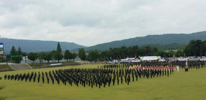 부사관 학교 임관식 행사(7월 4일)